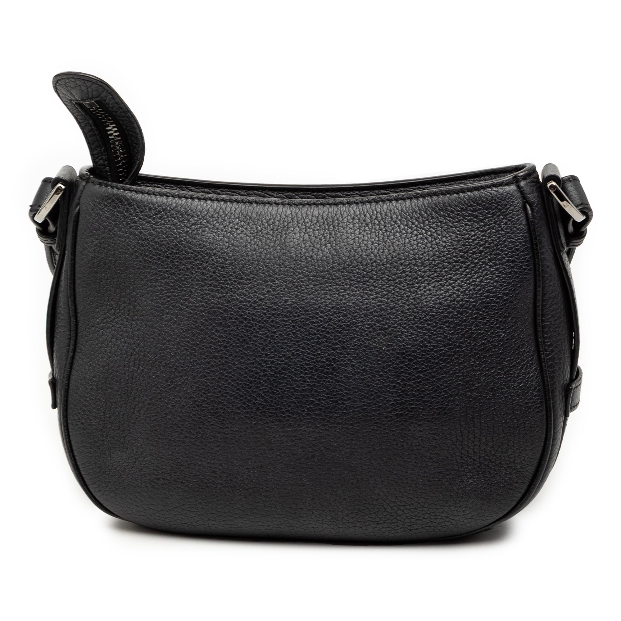 Grained Calfskin Saddle Soft Bag - Image 2