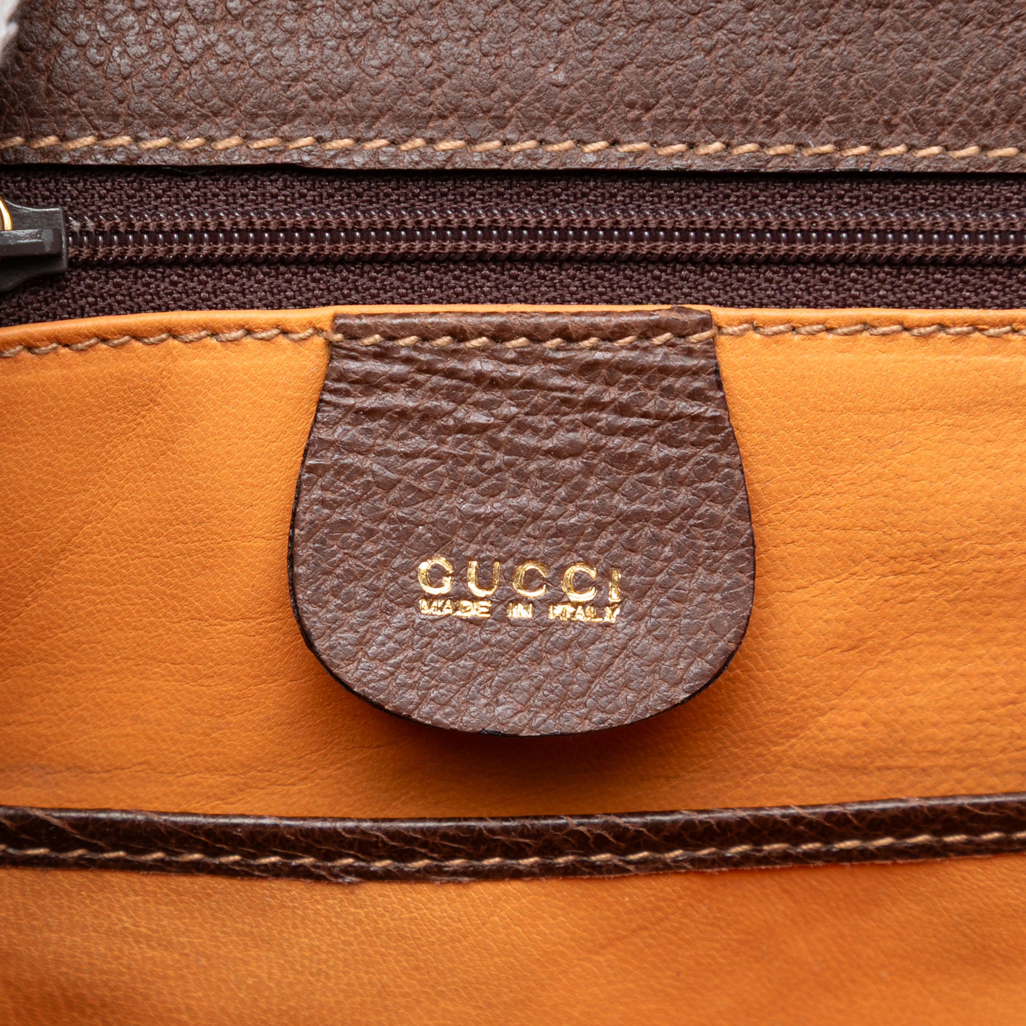 Medium Calfskin Bamboo Top Handle Bag - Image 5