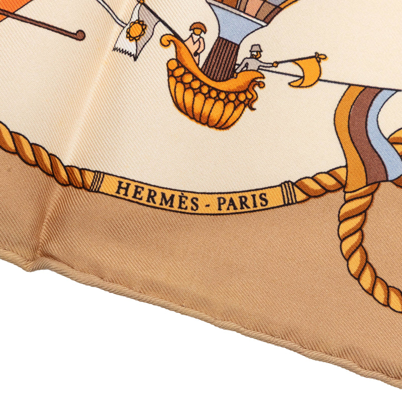 Les Folies du Ciel Silk Handkerchief - Image 3