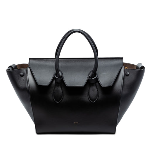 Medium Smooth Calfskin Tie Knot Tote - Image 1