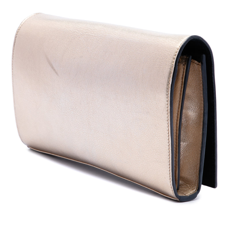 Medium Metallic Calfskin Monogram Kate Crossbody - Image 2