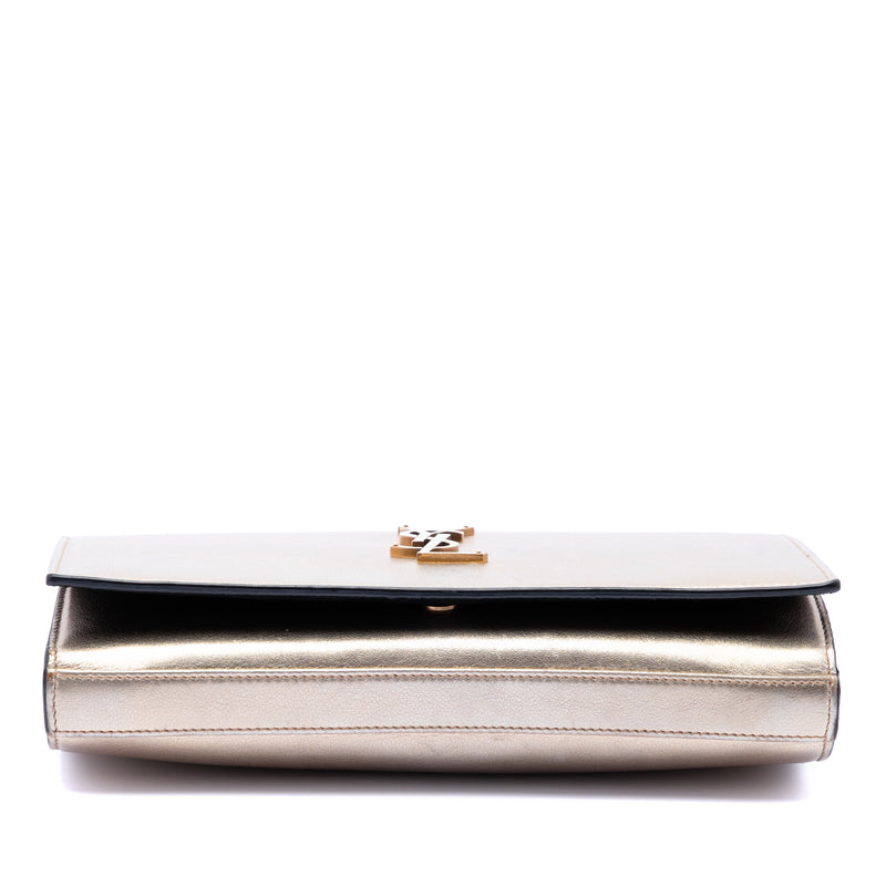 Medium Metallic Calfskin Monogram Kate Crossbody - Image 3