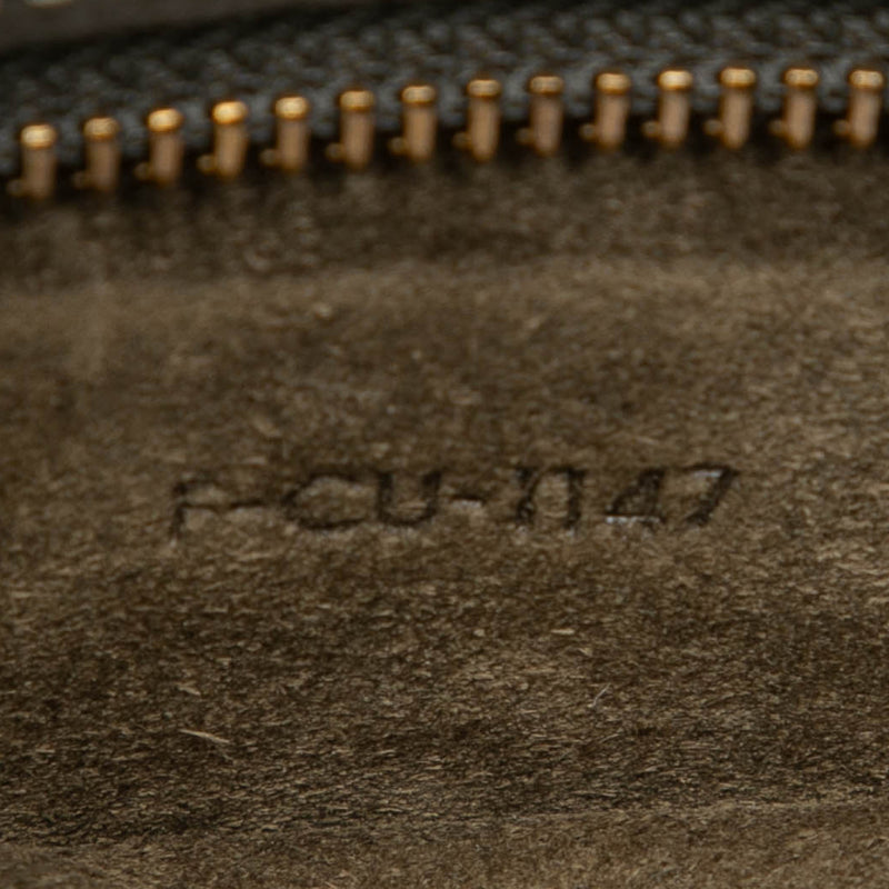 Micro Drummed Calfskin Luggage Tote - Image 6