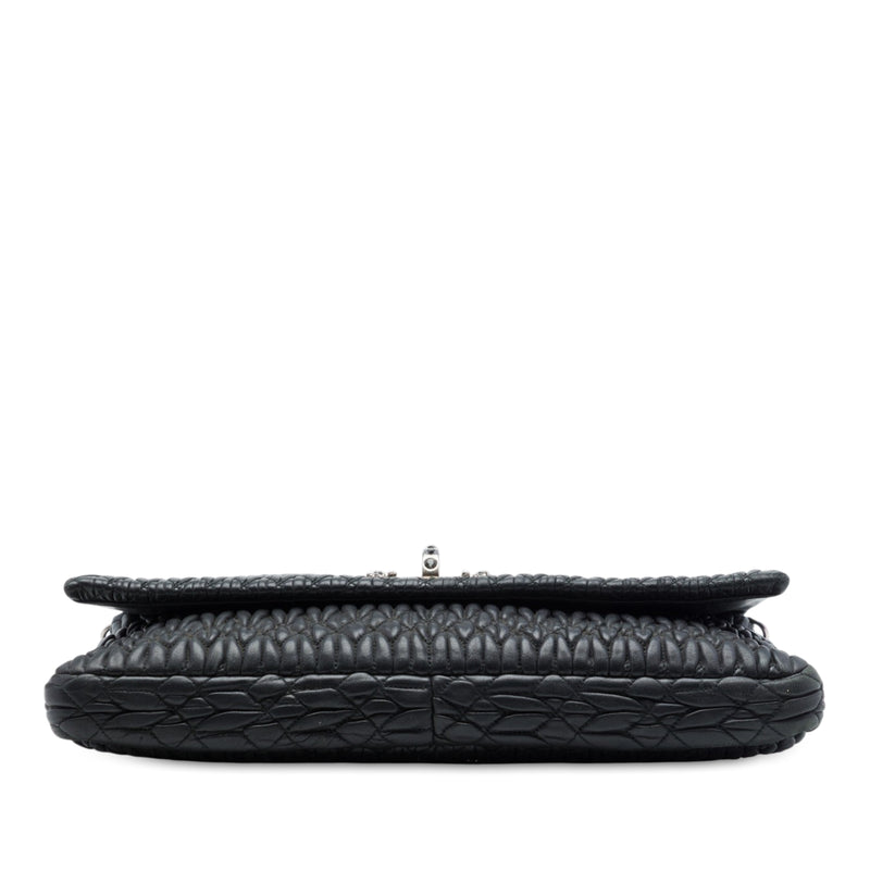 Matelasse Nappa Crystal Chain Satchel - Image 3