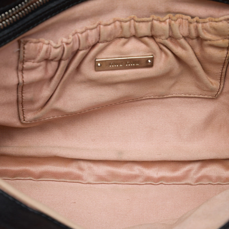 Matelasse Nappa Crystal Chain Satchel - Image 4