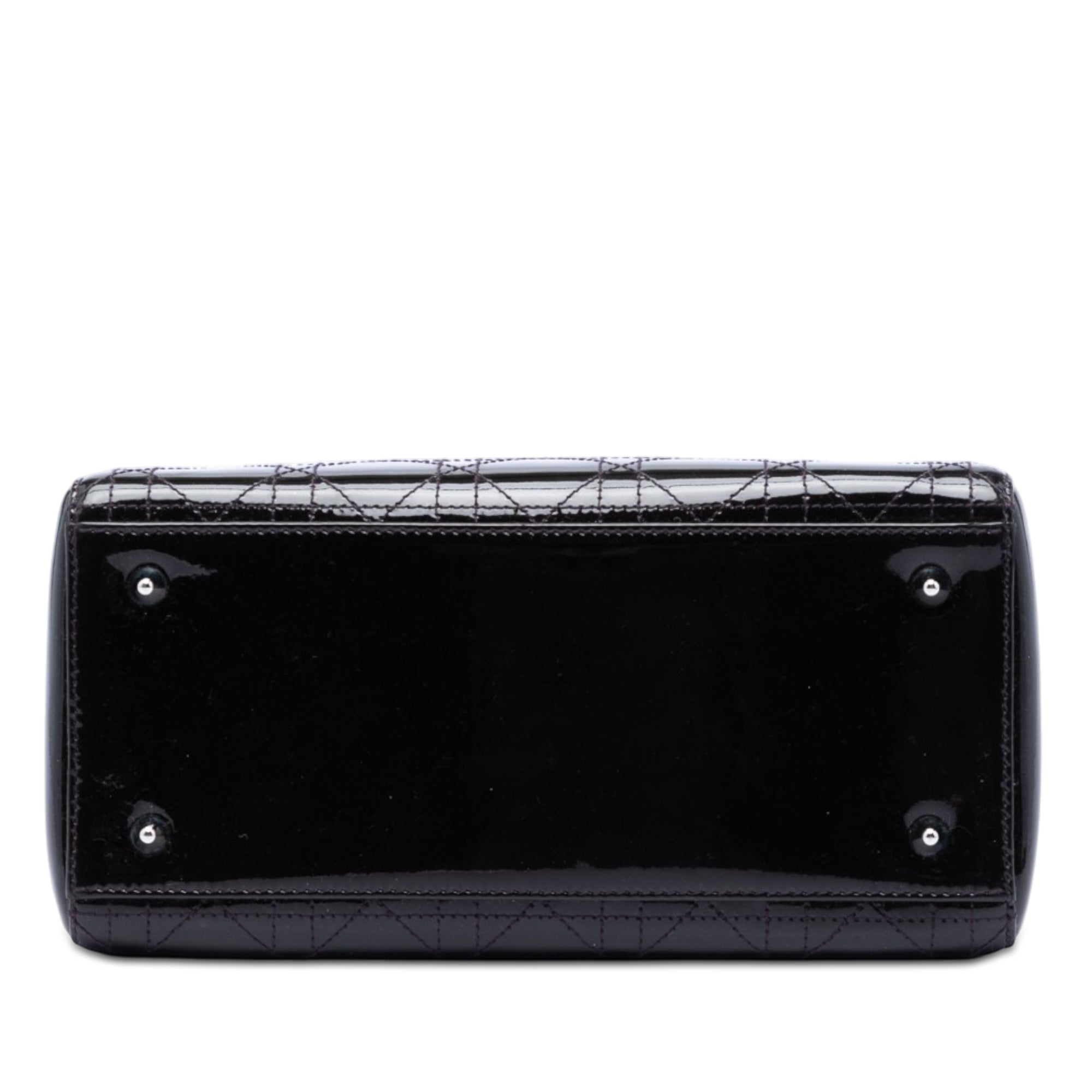 Medium Patent Cannage Stitched Lady Dior - Image 3