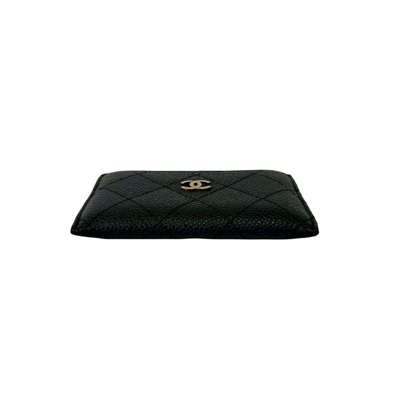 CC Quilted Caviar Card Case - Image 6