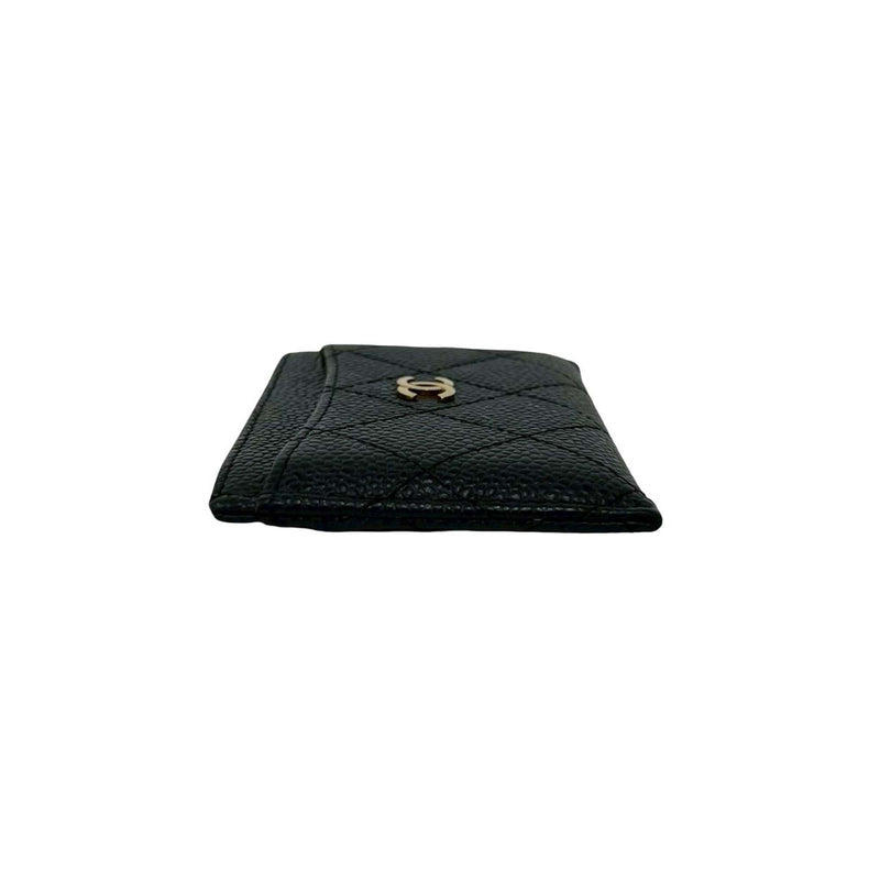 CC Quilted Caviar Card Case - Image 7