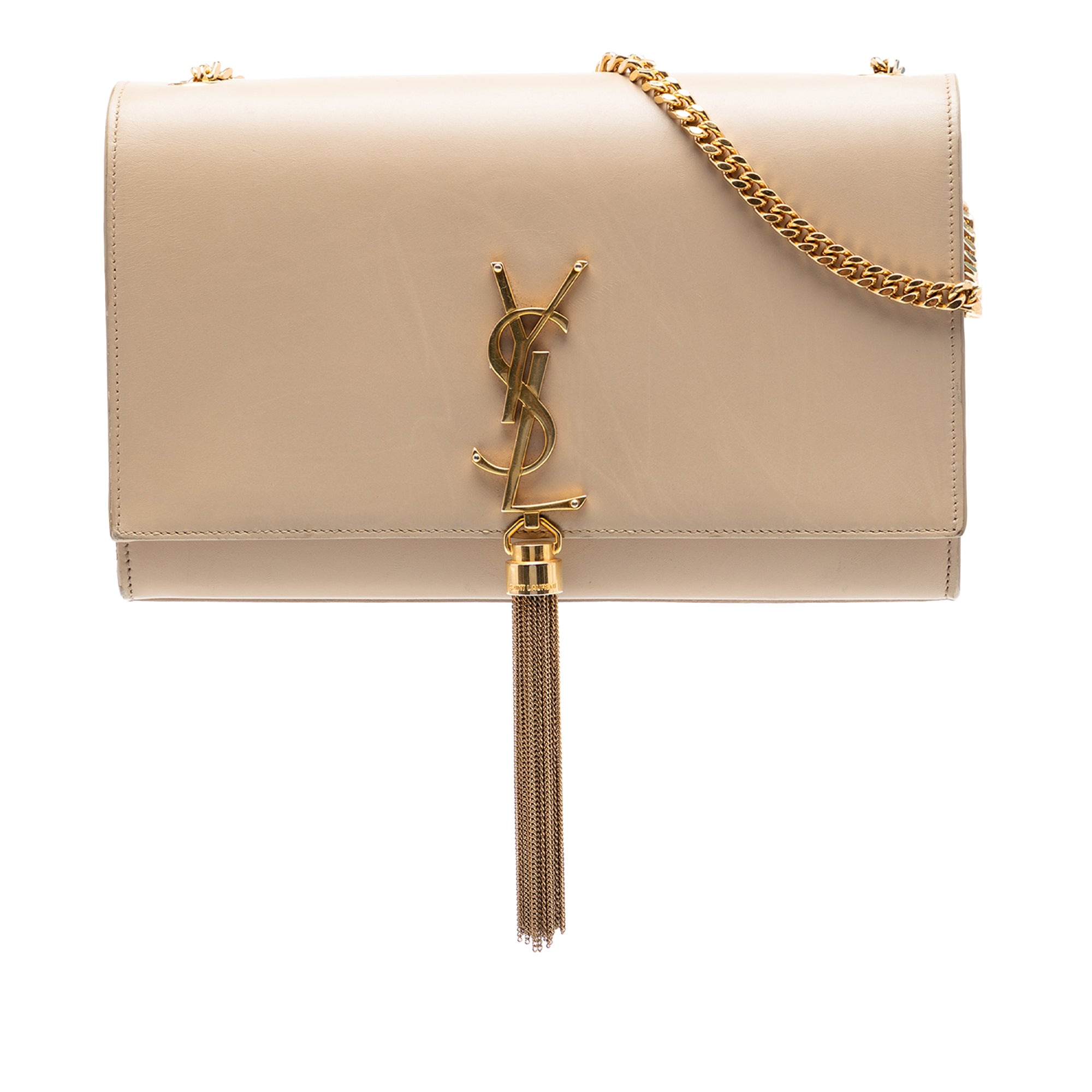 Medium Smooth Calfskin Classic Monogram Kate Tassel Crossbody - Image 1