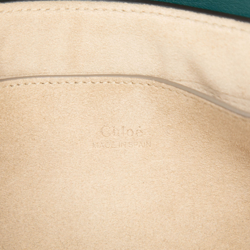 Small Suede and Calfskin Faye Crossbody - Image 5