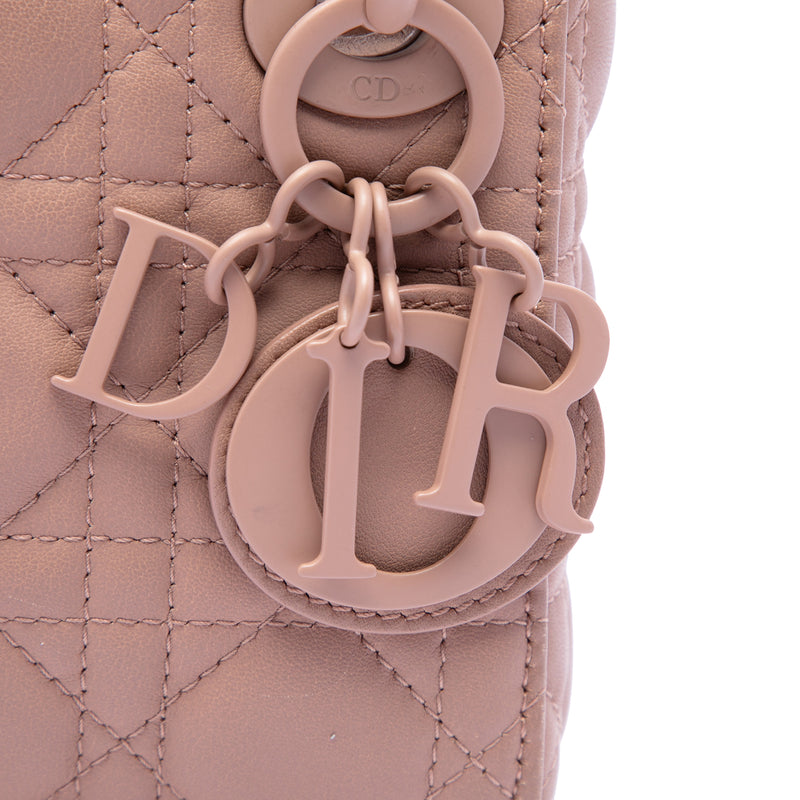 Micro Ultra Matte Calfskin Cannage Lady Dior - Image 5