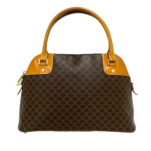 Macadam Coated Canvas Satchel - Image 1