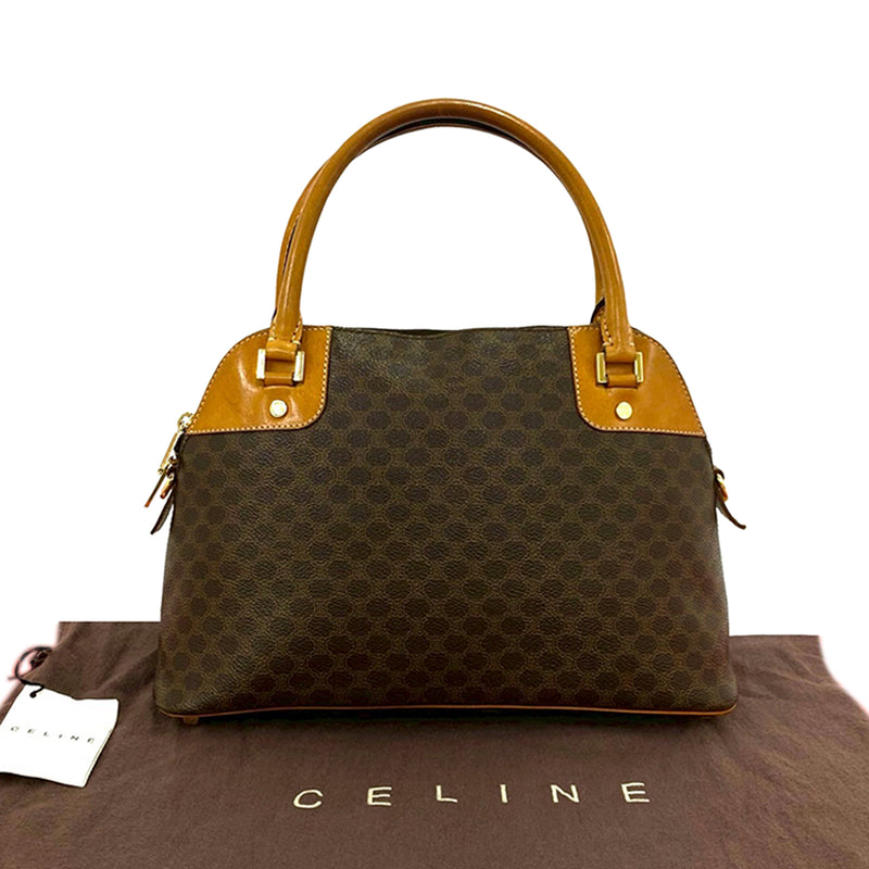 Macadam Coated Canvas Satchel - Image 10