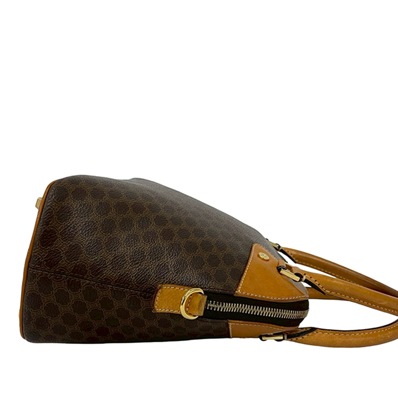 Macadam Coated Canvas Satchel - Image 4