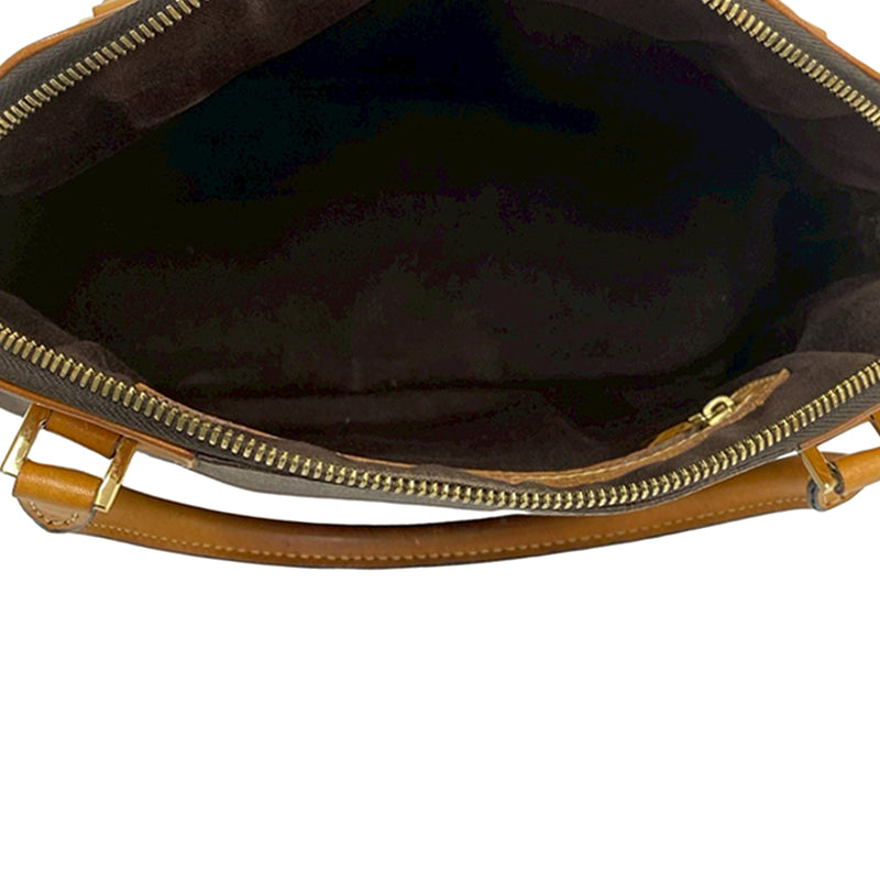 Macadam Coated Canvas Satchel - Image 7