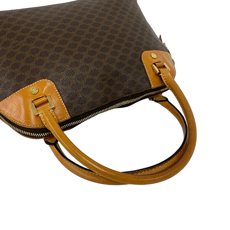 Macadam Coated Canvas Satchel - Image 9