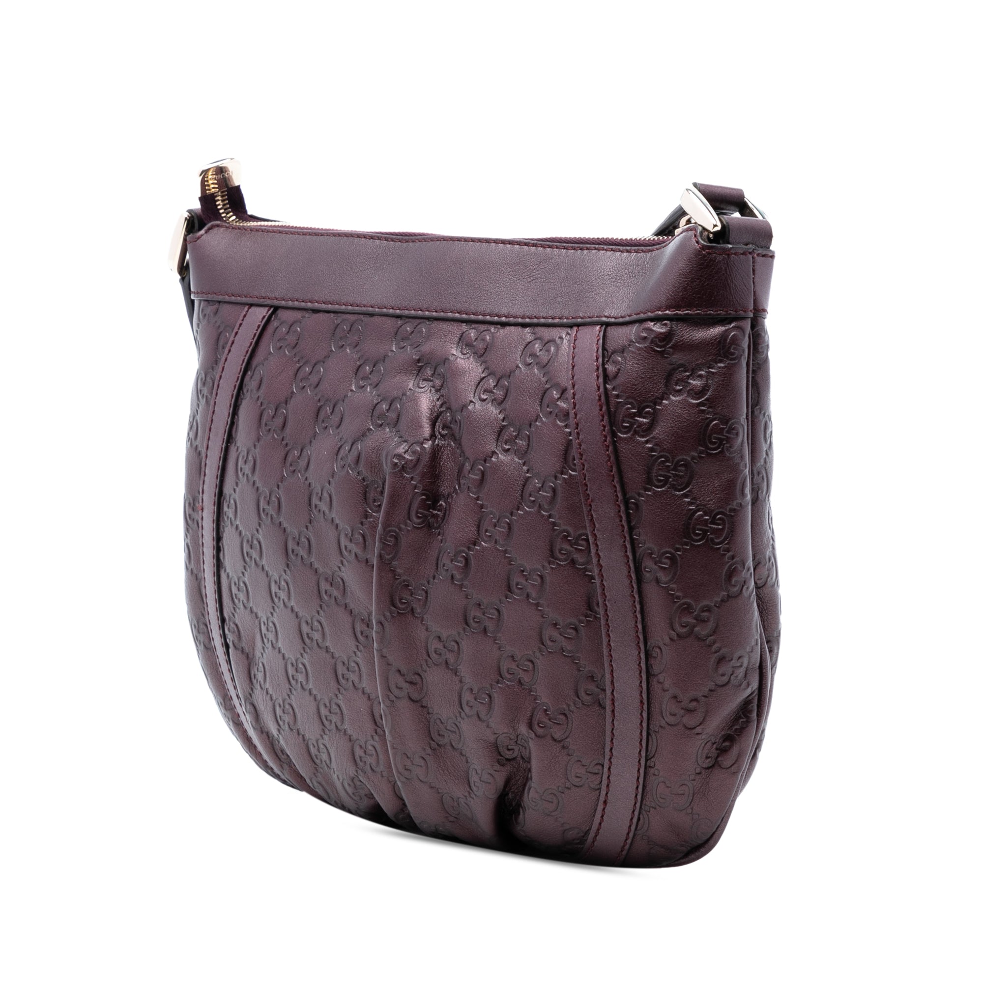 Metallic Guccissima Abbey D Ring Crossbody - Image 2