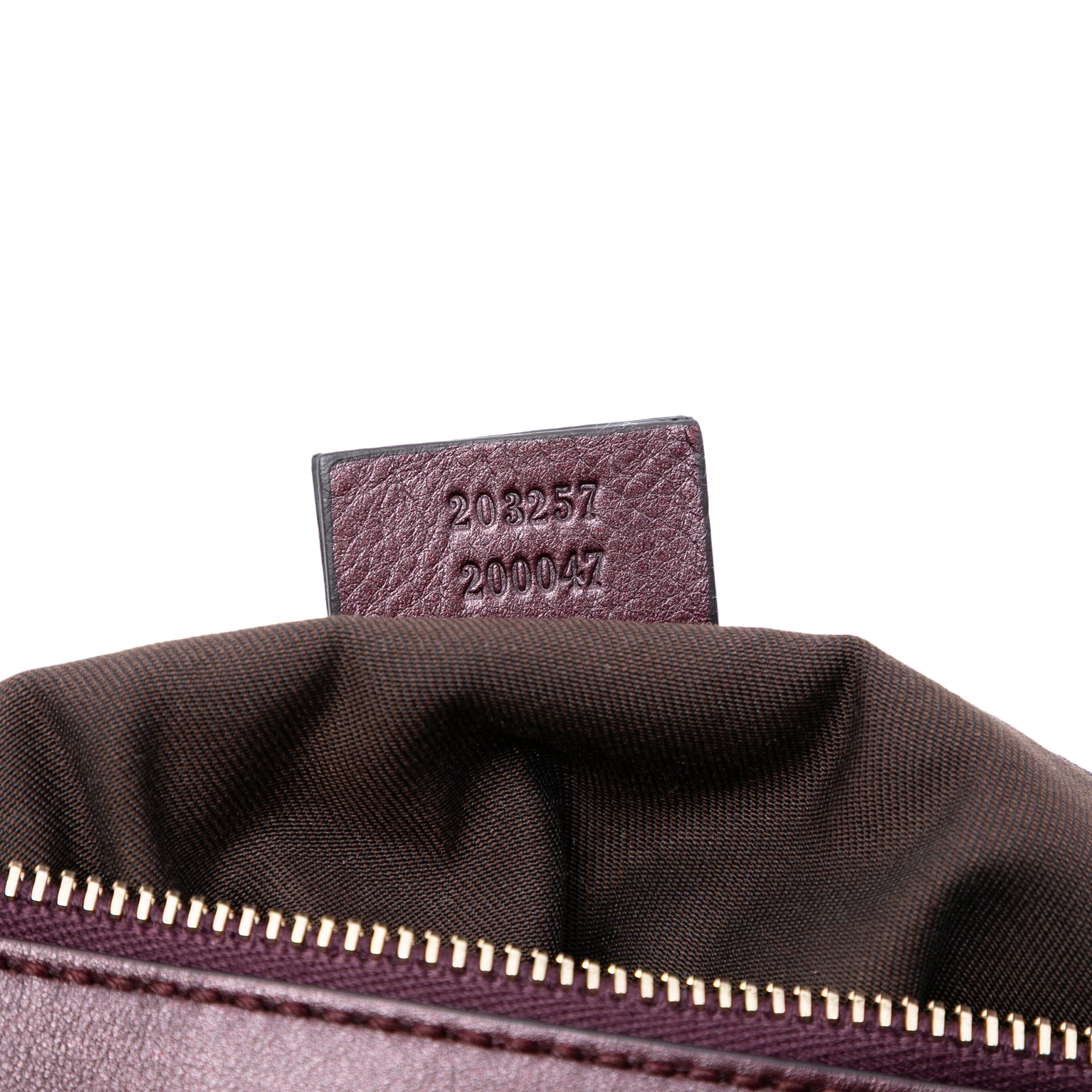 Metallic Guccissima Abbey D Ring Crossbody - Image 5