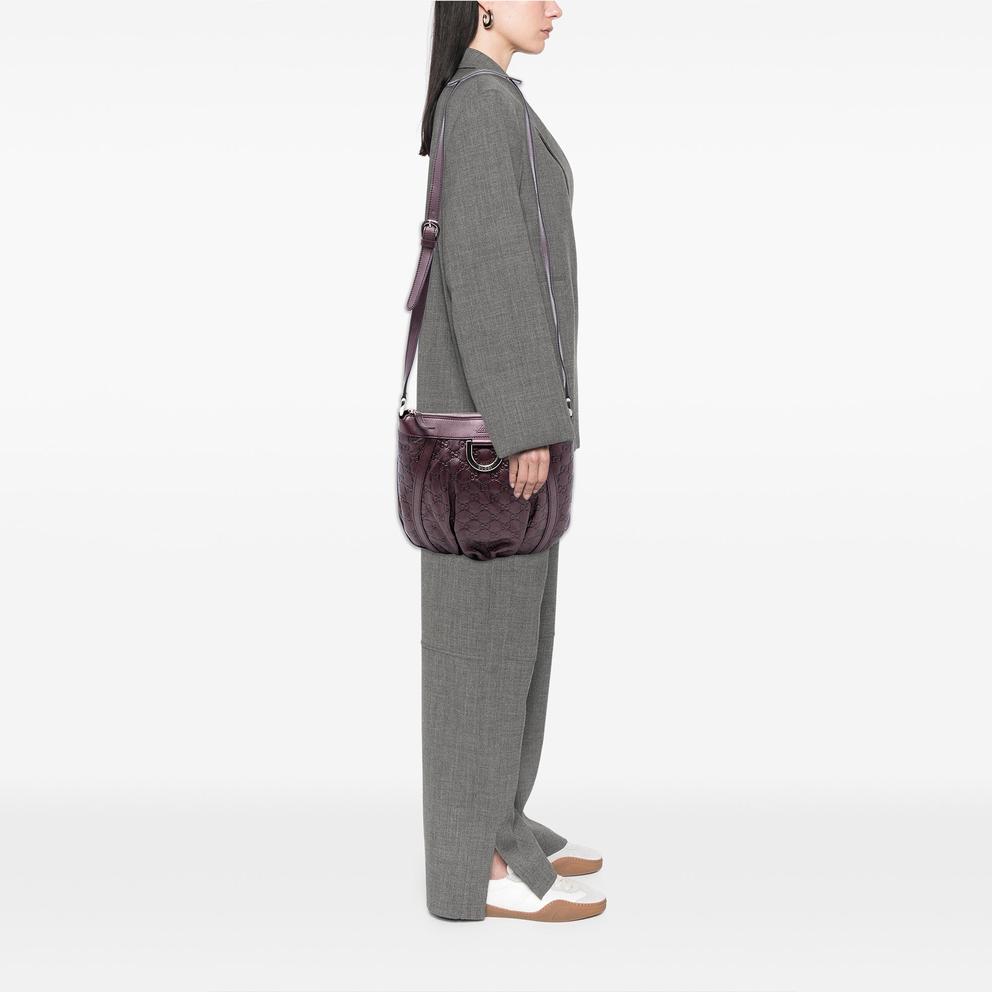 Metallic Guccissima Abbey D Ring Crossbody - Image 7