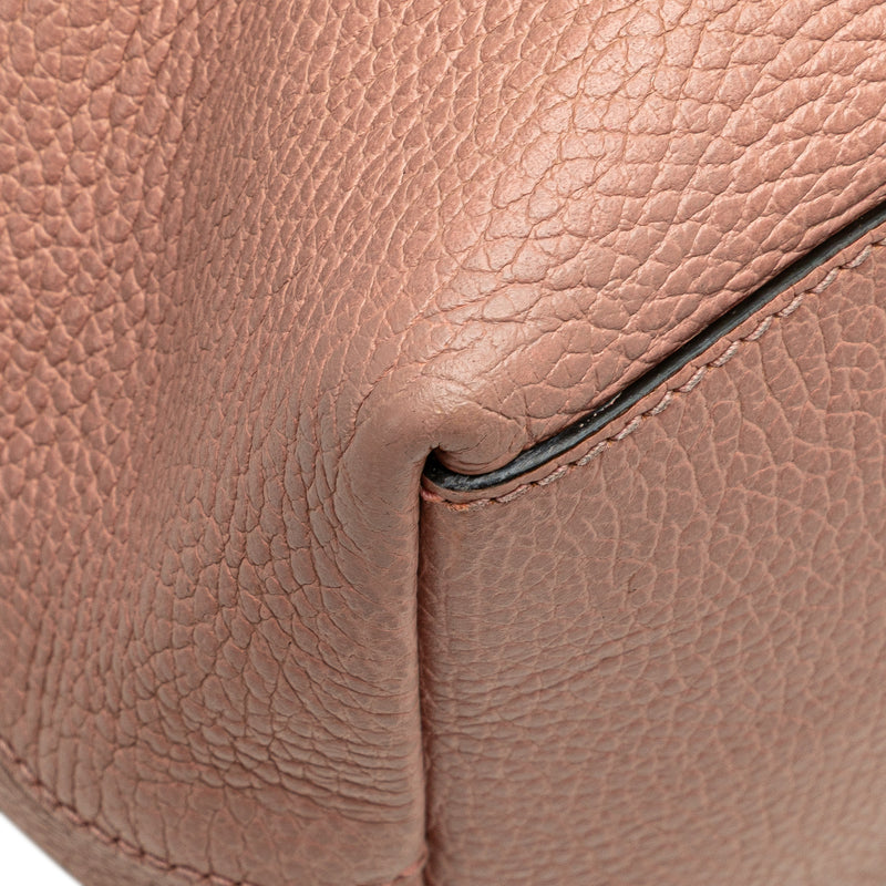 Medium Leather GG Charm Dome Satchel - Image 12