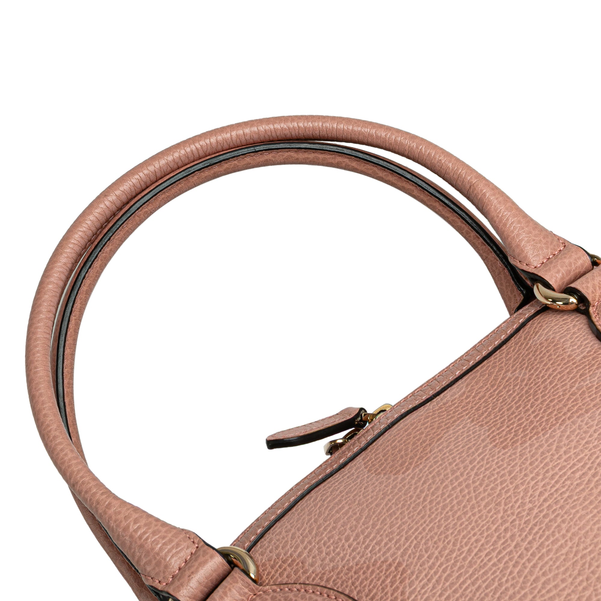 Medium Leather GG Charm Dome Satchel - Image 14