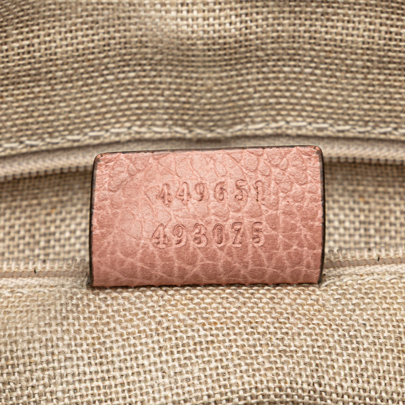Medium Leather GG Charm Dome Satchel - Image 6
