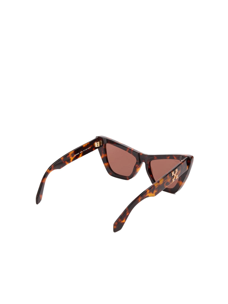 Off-White Oeri045f22pla0016064 Sunglasses — Brown Acetate
