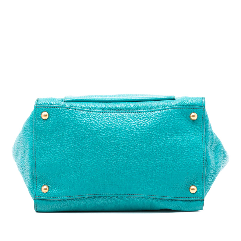 Vitello Daino Front Pocket Open Convertible Tote - Image 3