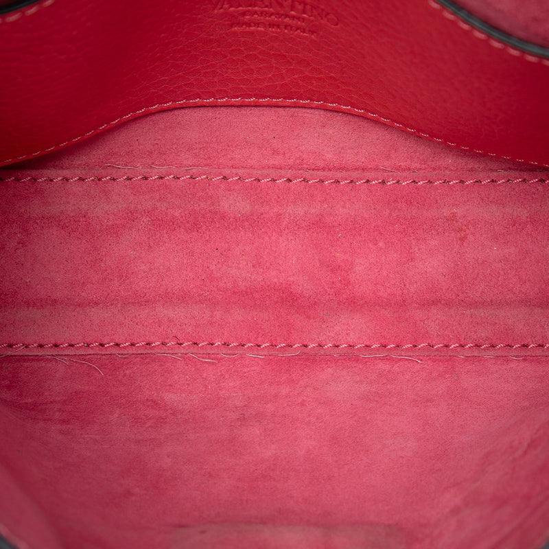Small Leather Rockstud Flap Crossbody - Image 4