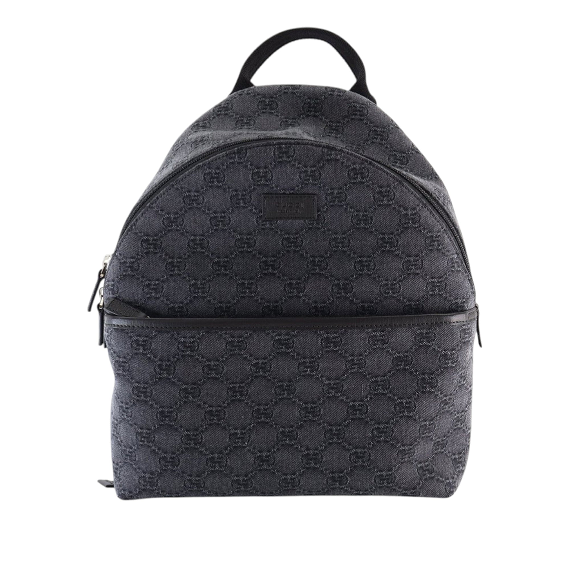Kids GG Denim Backpack - Image 1