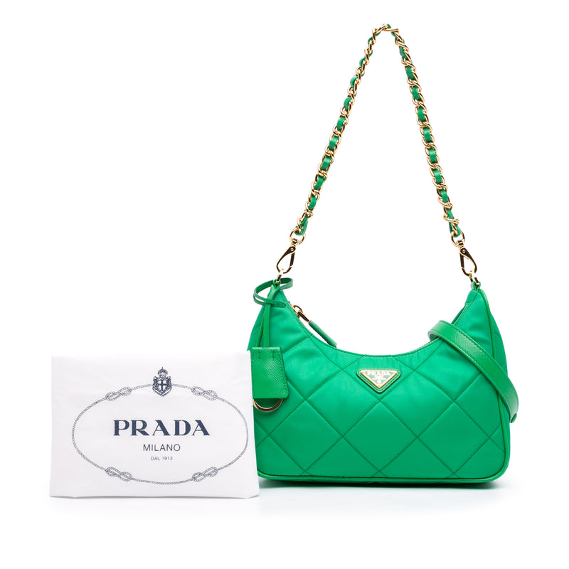 Impuntu Re Nylon Re Edition 1995 Chaine Satchel - Image 7