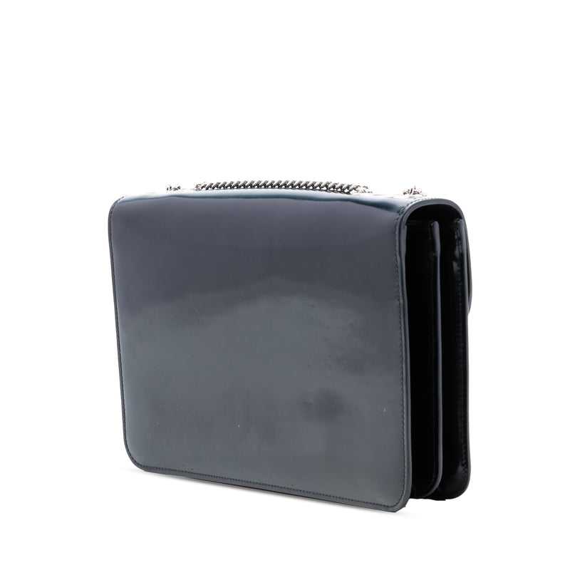 Medium Polished Calfskin Dollar Interlocking G Crossbody - Image 2