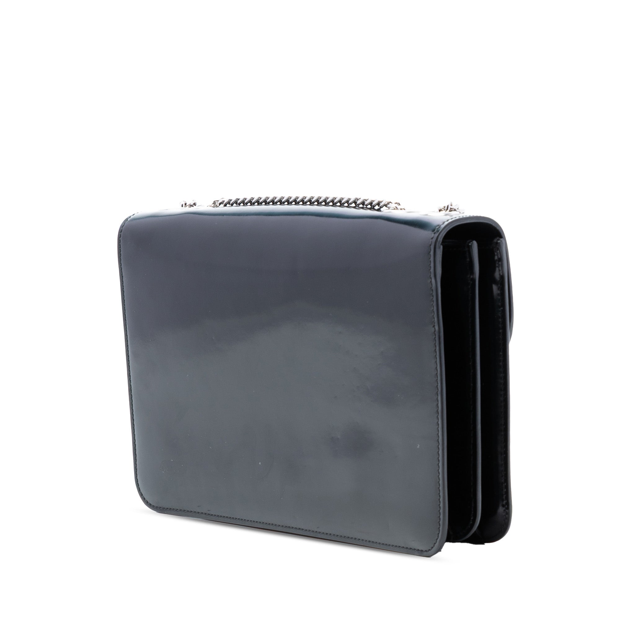 Medium Polished Calfskin Dollar Interlocking G Crossbody - Image 2
