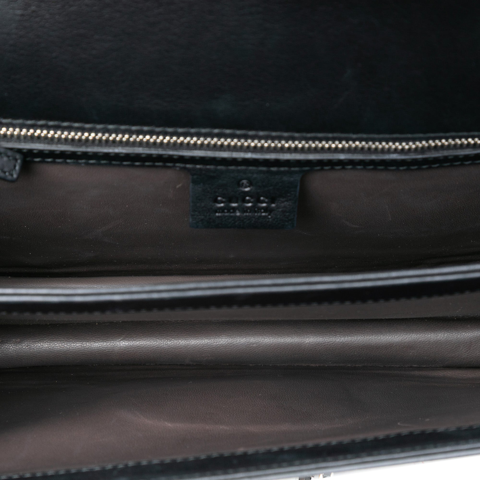Medium Polished Calfskin Dollar Interlocking G Crossbody - Image 4