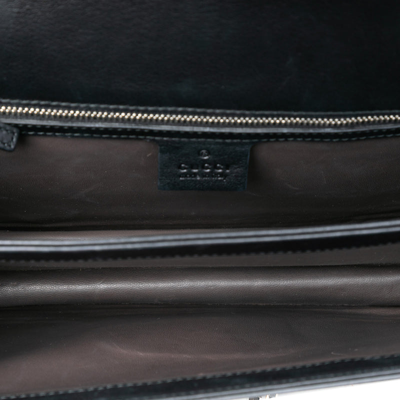 Medium Polished Calfskin Dollar Interlocking G Crossbody - Image 4
