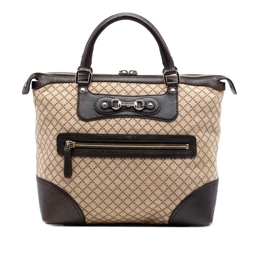 Diamante Canvas Catherine Tote - Image 1