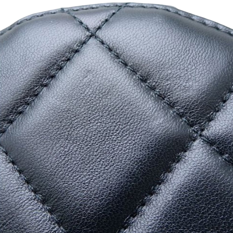 Small Quilted Lambskin Side Note Vanity Case - Image 8