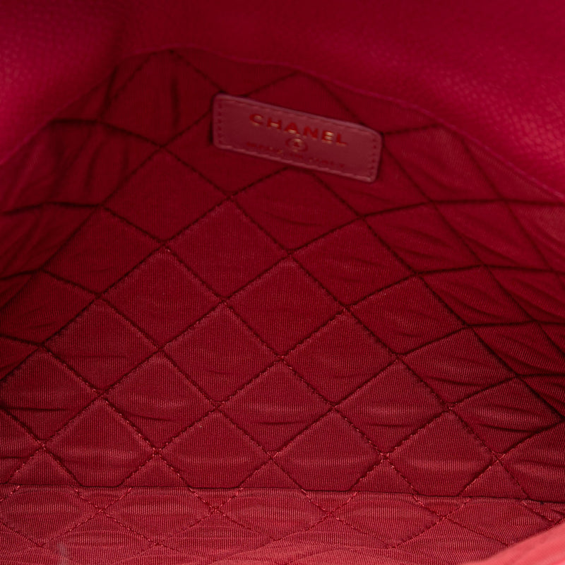 Paris Cuba Quilted Caviar Thread Around Envelope Clutch - Image 4