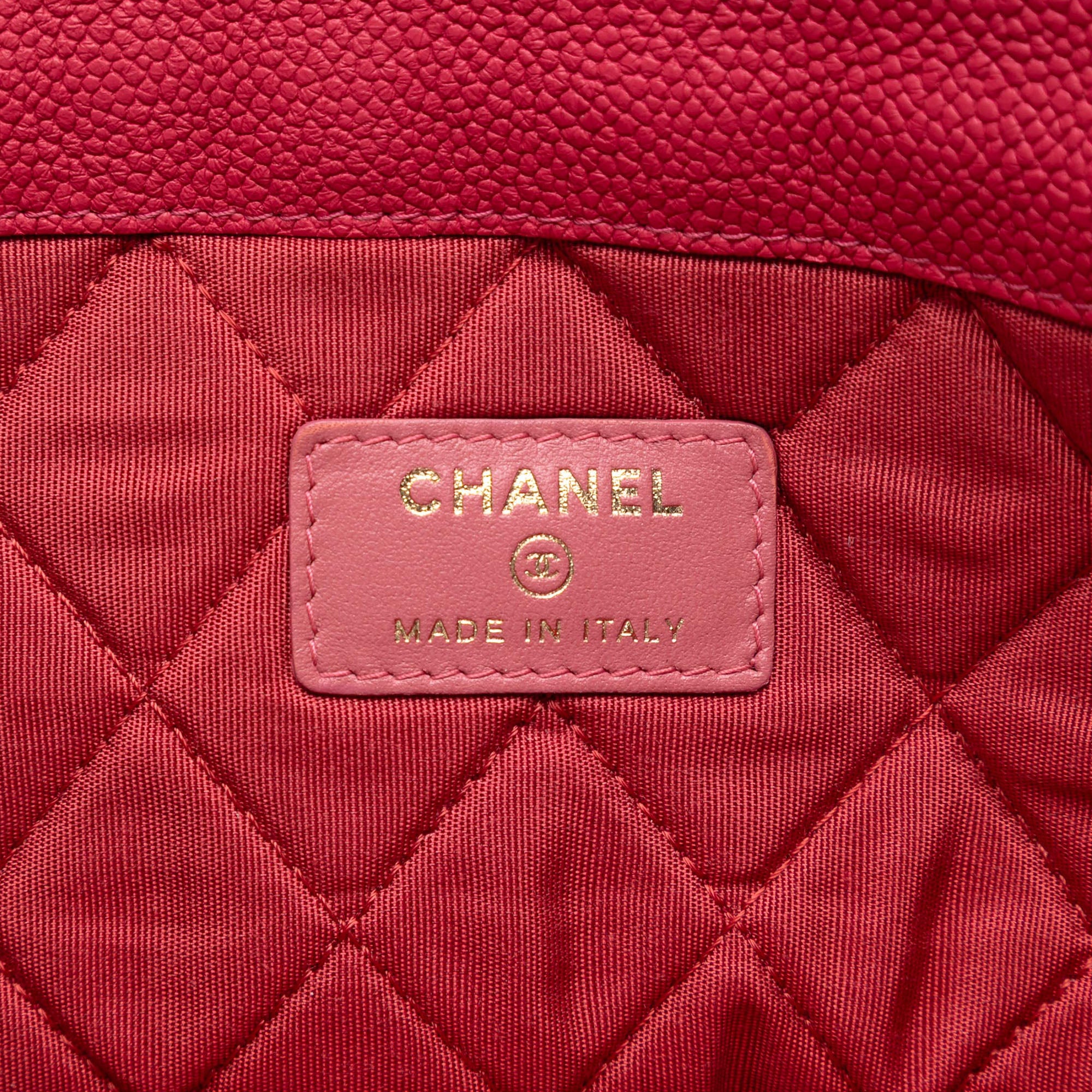 Paris Cuba Quilted Caviar Thread Around Envelope Clutch - Image 5