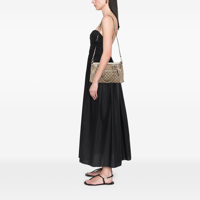GG Canvas Bella Satchel - Image 7
