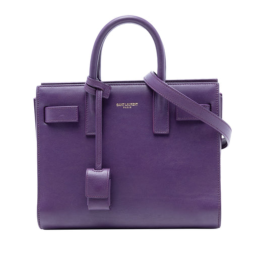 Nano Leather Sac de Jour Satchel - Image 1