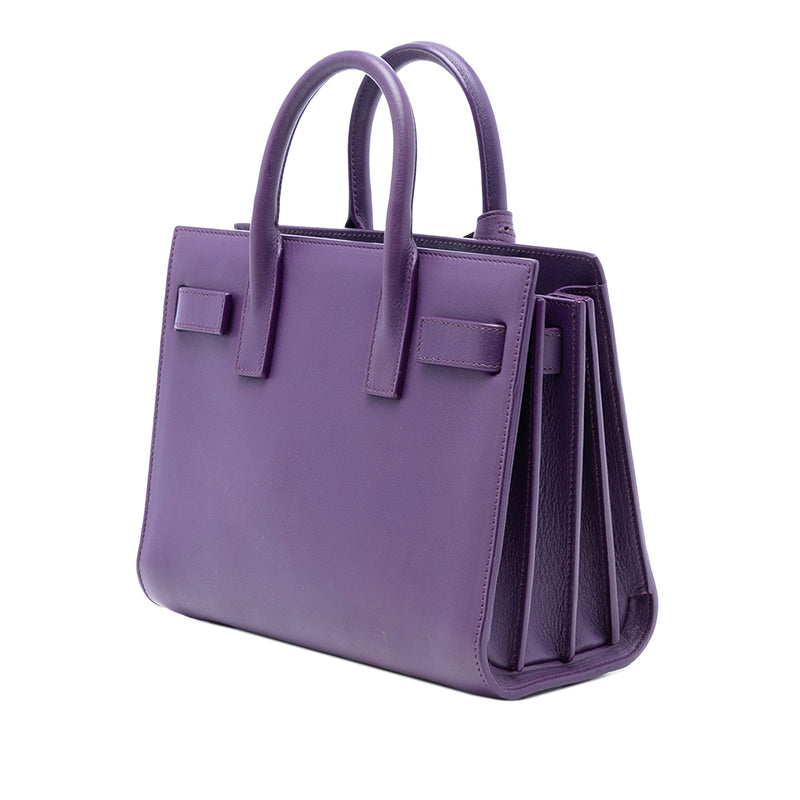 Nano Leather Sac de Jour Satchel - Image 2
