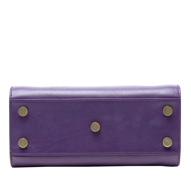 Nano Leather Sac de Jour Satchel - Image 3