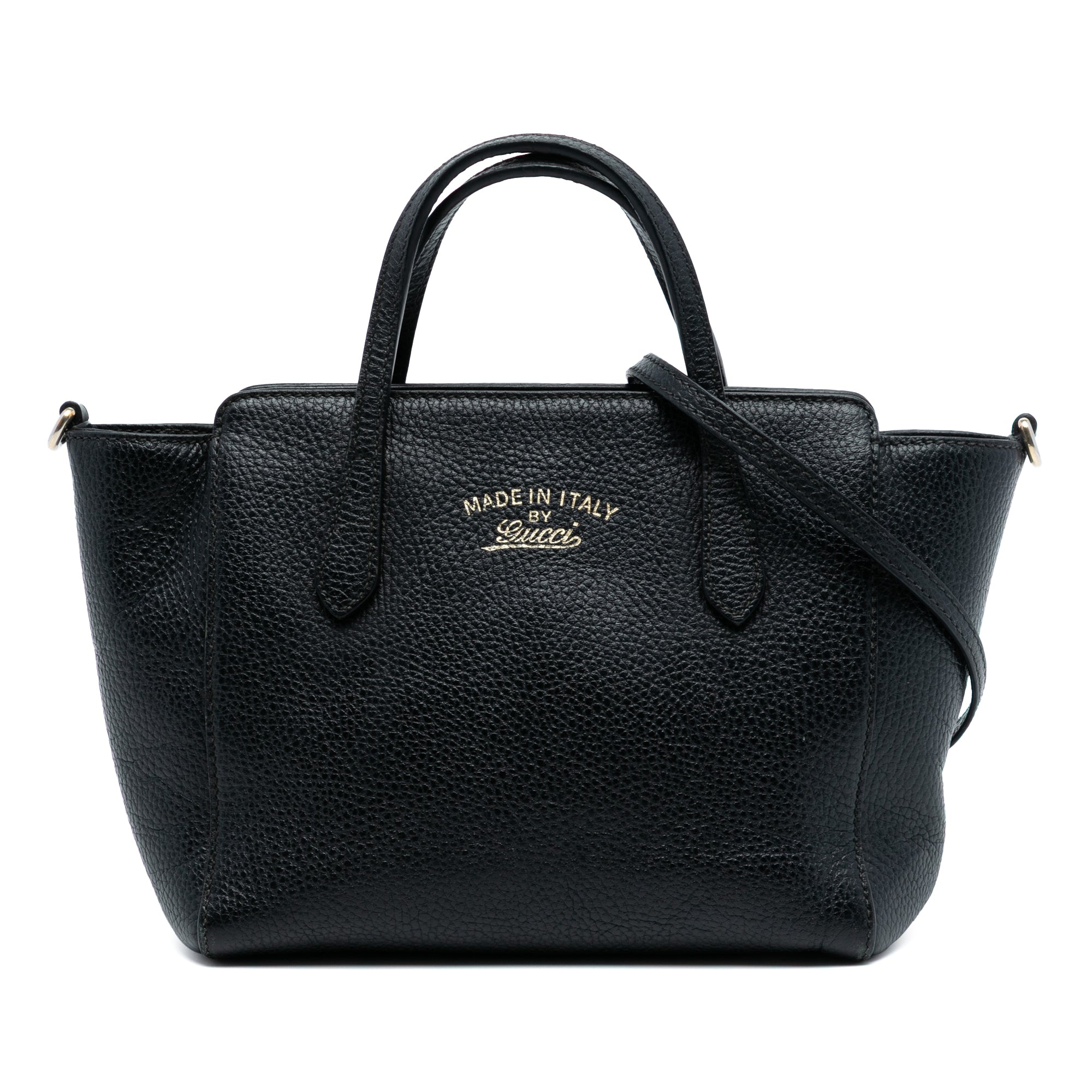 Mini Leather Swing Satchel - Image 1