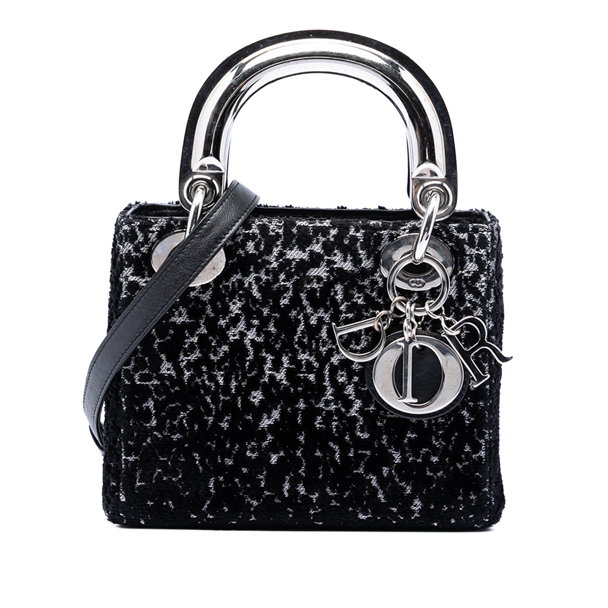 Mini Fabric Lame Lady Dior - Image 1