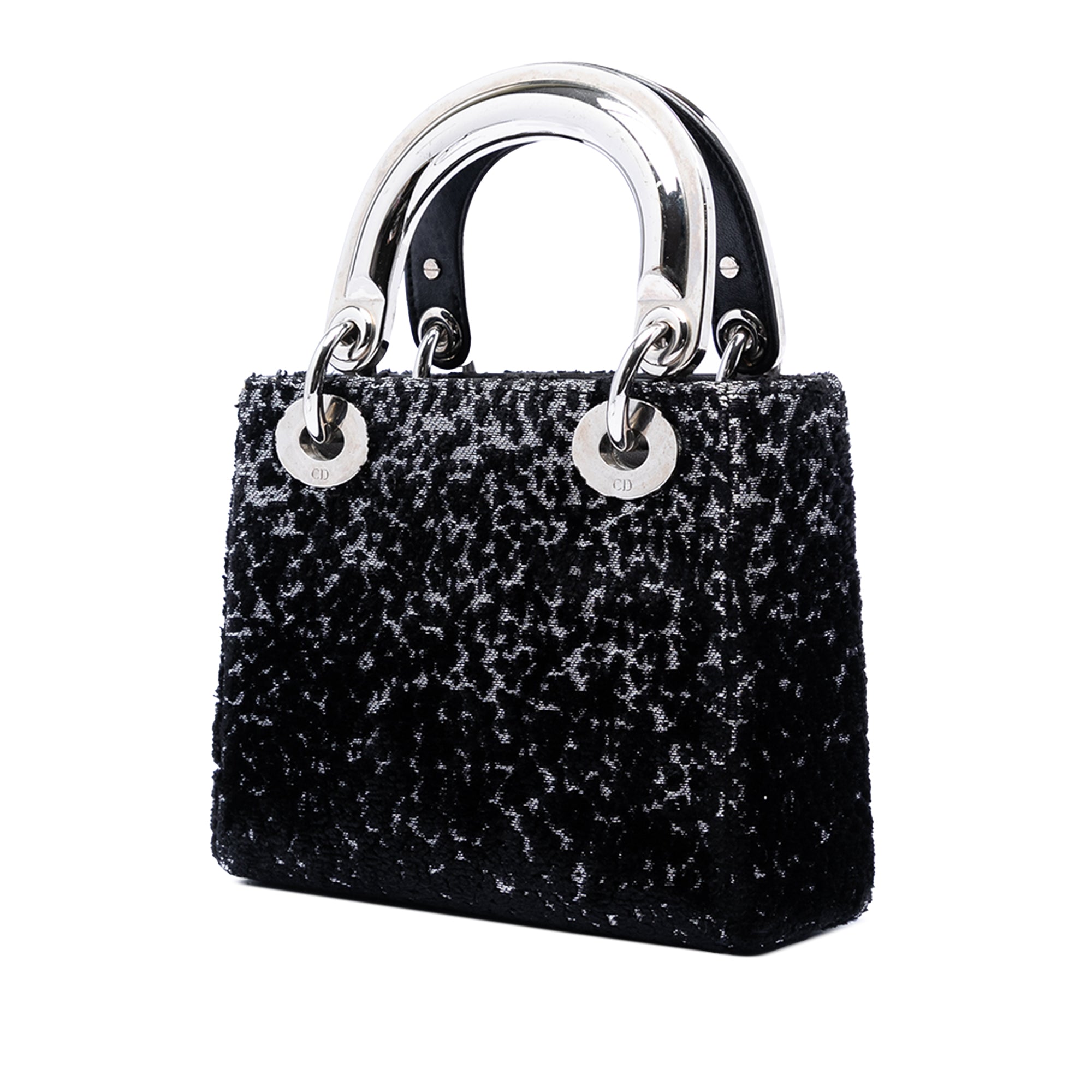 Mini Fabric Lame Lady Dior - Image 2