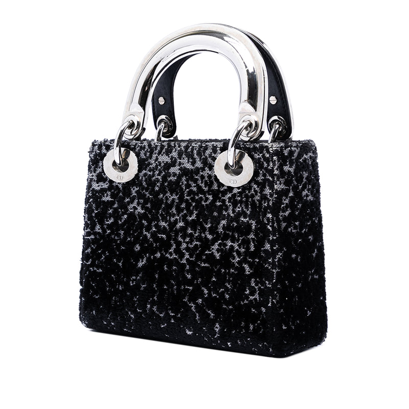 Mini Fabric Lame Lady Dior - Image 2