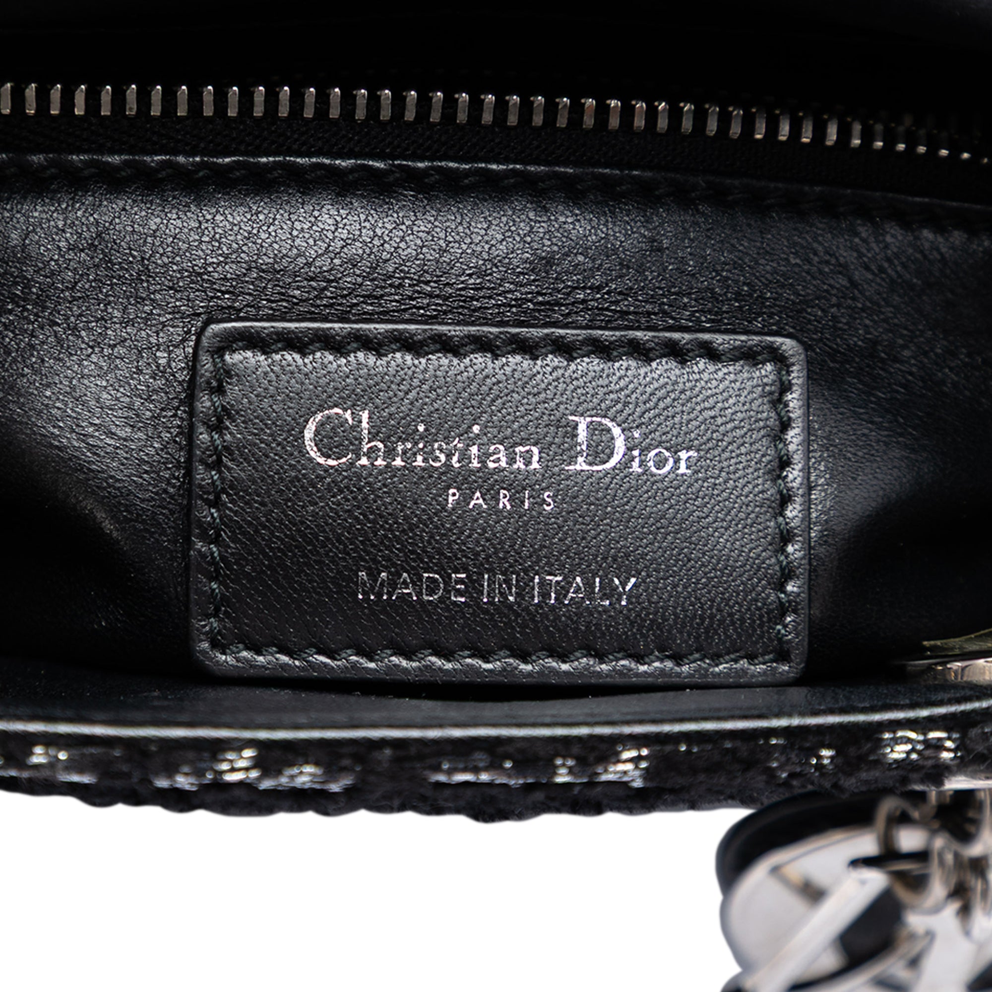 Mini Fabric Lame Lady Dior - Image 5