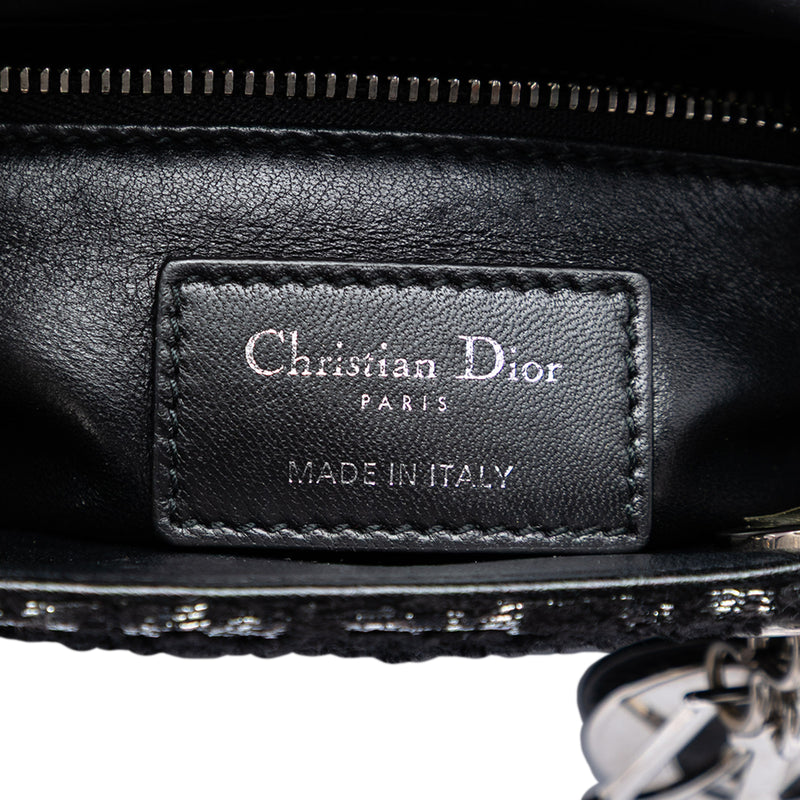 Mini Fabric Lame Lady Dior - Image 5