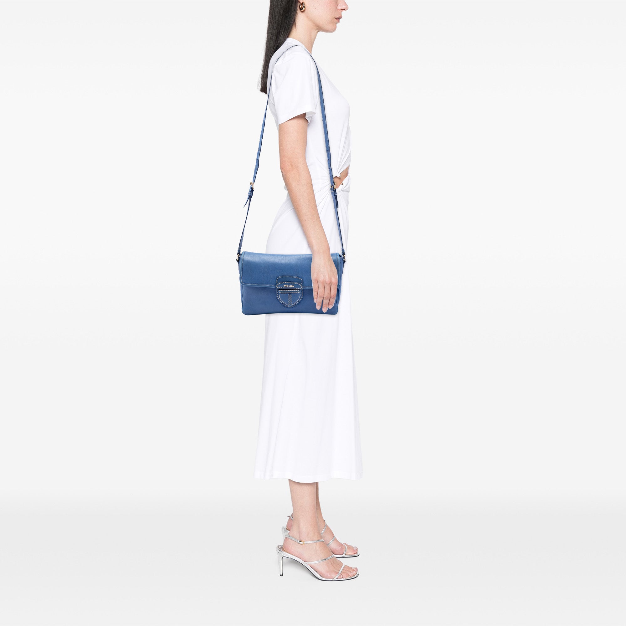 City Calf Pattina Crossbody - Image 6